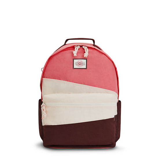 Kipling Damien Large Backpack Laptop Veske Rosa | NO 1583QM